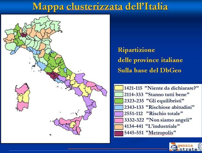 Mappa dell'evasione fiscale